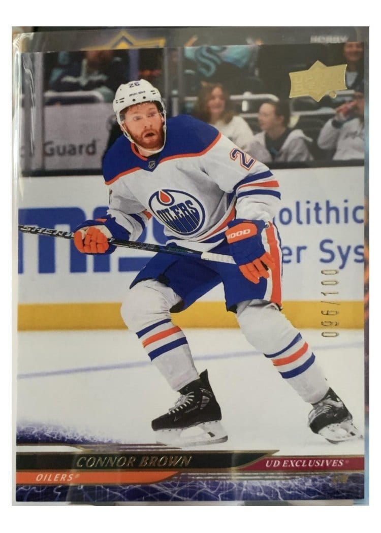 2024-25 Upper Deck Base Set Connor Brown #556 card