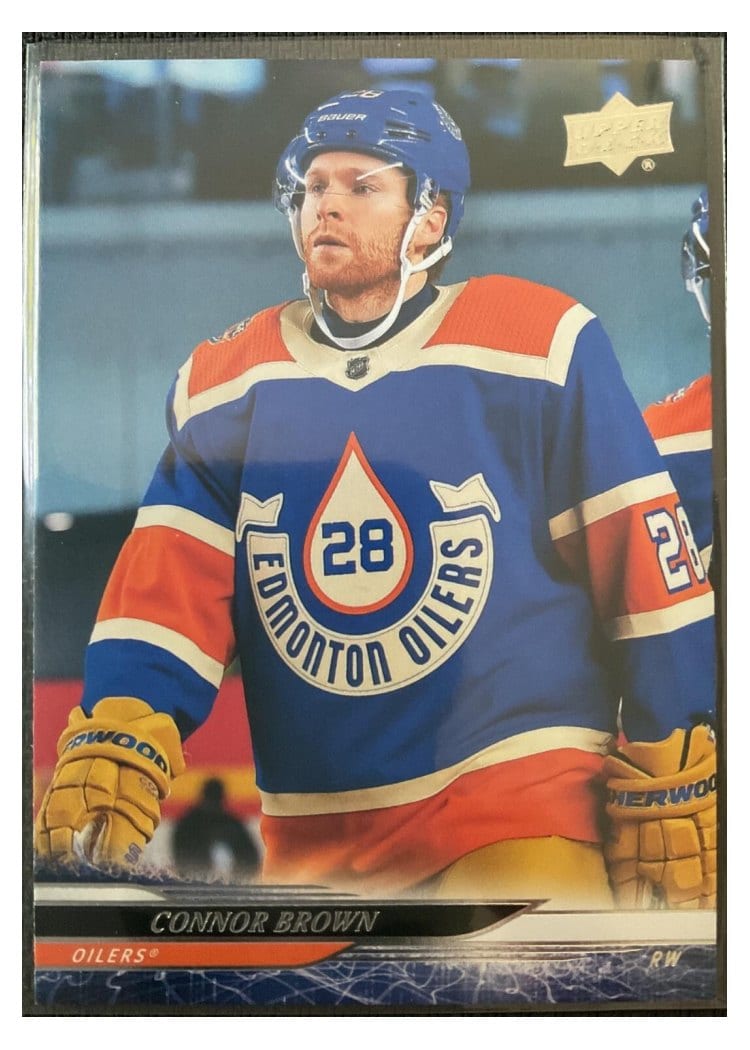 2024-25 Upper Deck Base Set Connor Brown #556 card
