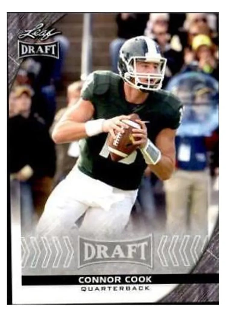 2016 Leaf Draft Connor Cook #17 card