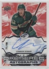 2021-22 Upper Deck Ice Ice Premieres Autograph Connor Dewar #IPA-CD card