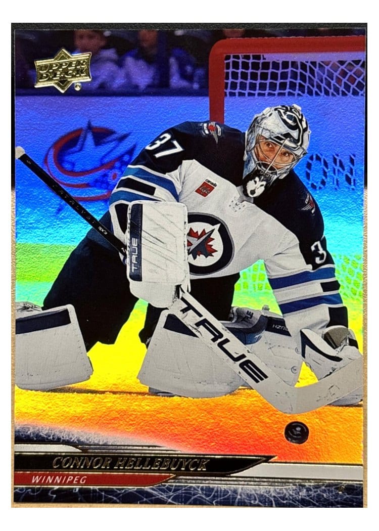 2024-25 Upper Deck Base Set Connor Hellebuyck #194 card