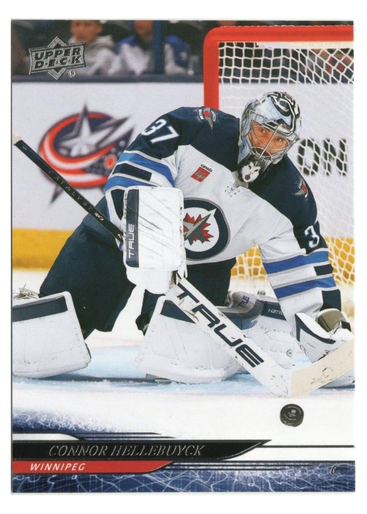 2024-25 Upper Deck Base Set Connor Hellebuyck #194 card