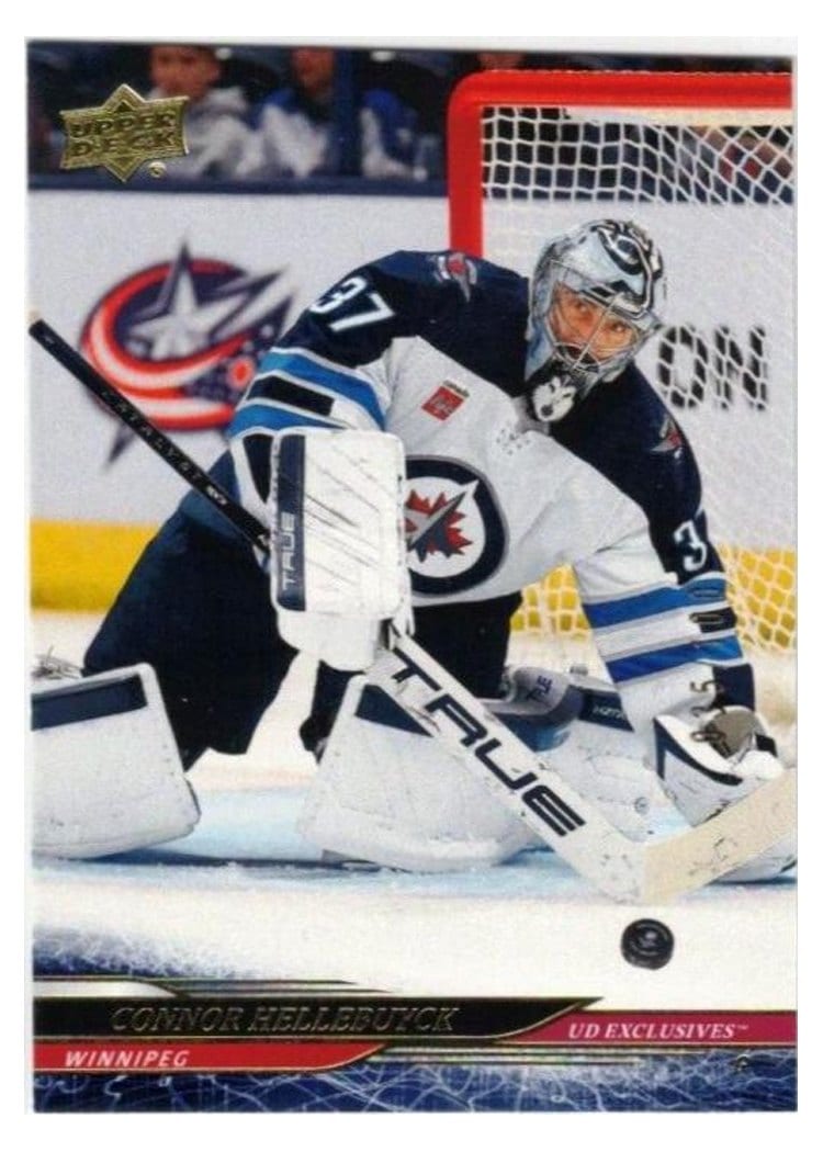 2024-25 Upper Deck Base Set Connor Hellebuyck #194 card