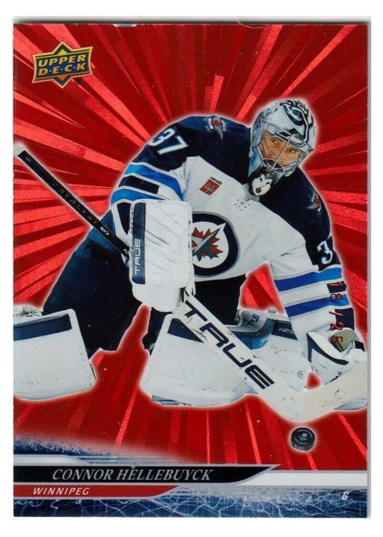 2024-25 Upper Deck Base Set Connor Hellebuyck #194 card