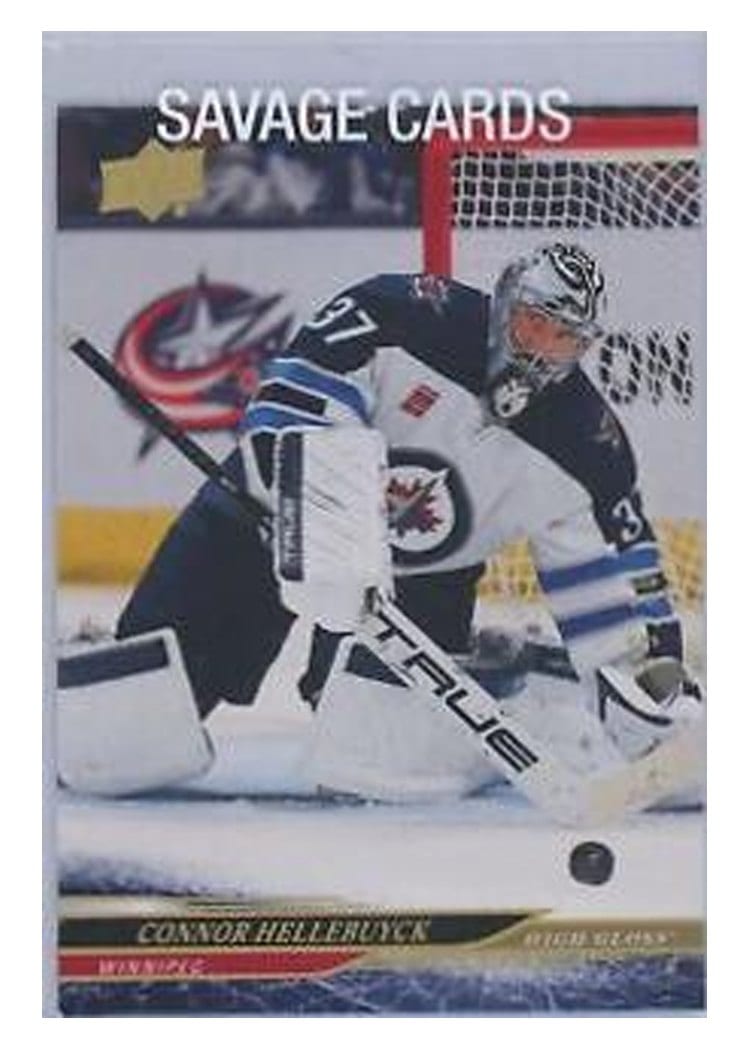 2024-25 Upper Deck Base Set Connor Hellebuyck #194 card