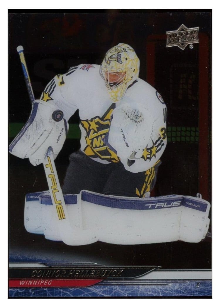2024-25 Upper Deck Base Set Connor Hellebuyck #673 card