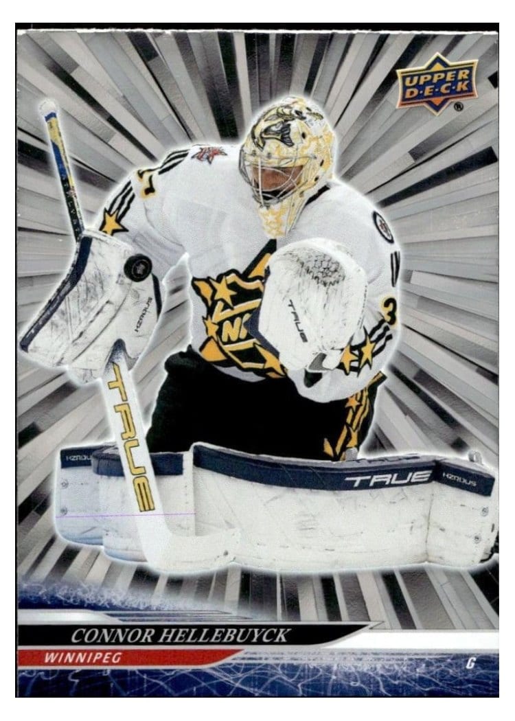 2024-25 Upper Deck Base Set Connor Hellebuyck #673 card