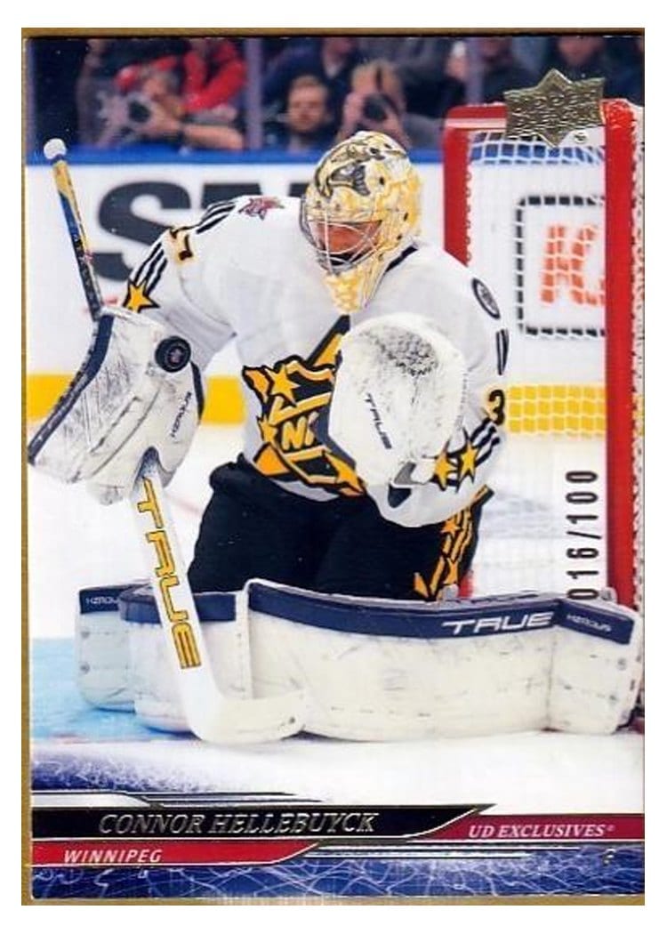 2024-25 Upper Deck Base Set Connor Hellebuyck #673 card