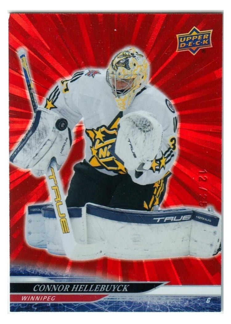 2024-25 Upper Deck Base Set Connor Hellebuyck #673 card