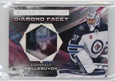 2025-26 Upper Deck Black Diamond Diamond Facet Connor Hellebuyck #DF-CH card