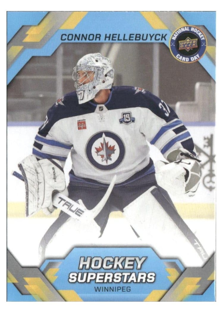2026 Upper Deck National Hockey Card Day Base Set Connor Hellebuyck #NHCD-14 card
