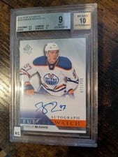 2015 SP Authentic Connor McDavid Autograph #226 card