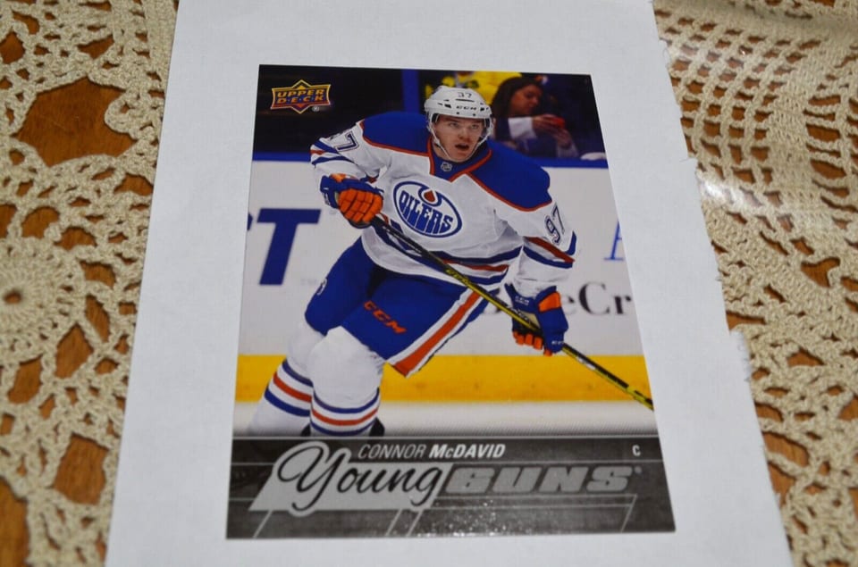 2015 Upper Deck Connor McDavid #201 card