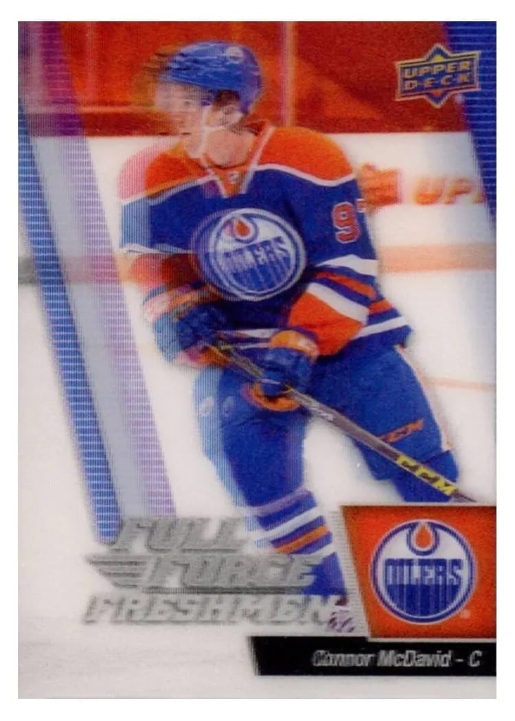 2015 Upper Deck Full Force Connor McDavid #101 card