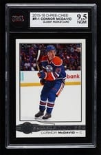 2015 Upper Deck O-Pee-Chee Glossy Rookies Connor McDavid #R-1 card
