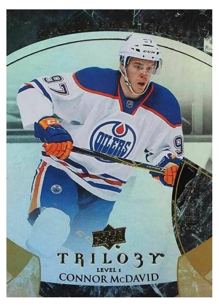 2015 Upper Deck Trilogy Connor McDavid #101 card