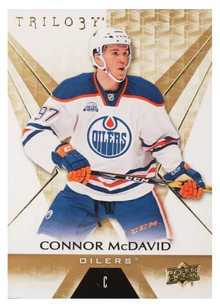 2016 Upper Deck Trilogy Connor McDavid #25 card