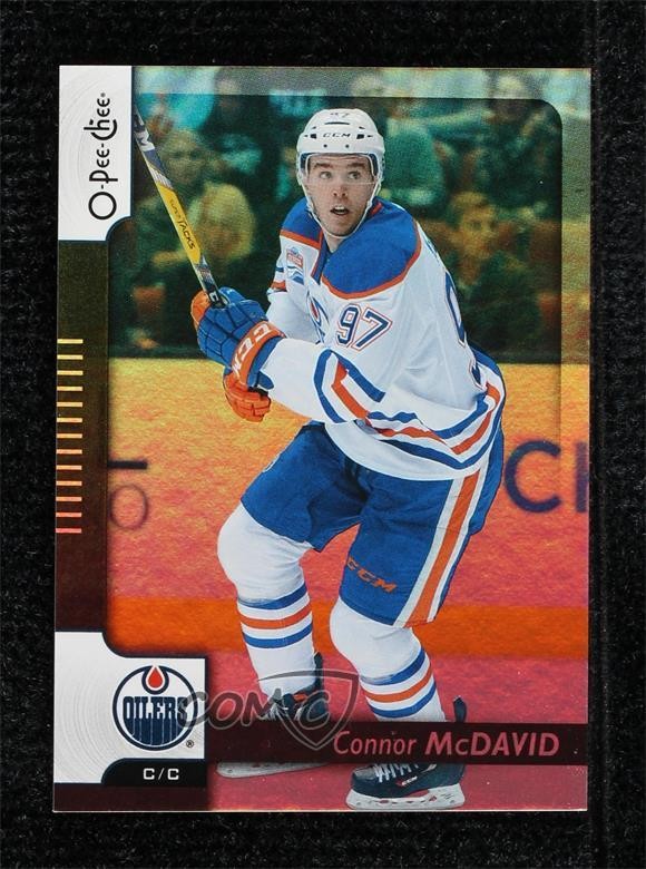 2017 O Pee Chee Connor McDavid #97 card