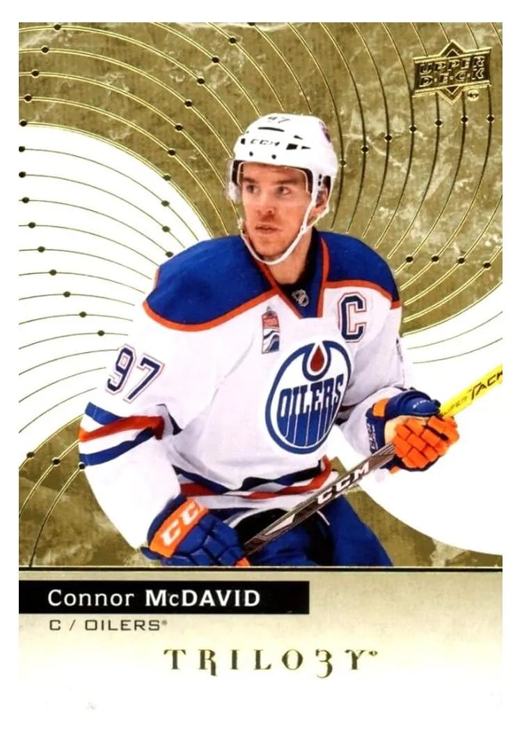 2017 Upper Deck Trilogy Connor McDavid #1 card