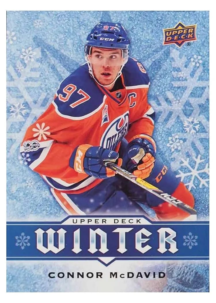 2017 Upper Deck Winter Connor McDavid #W5 card