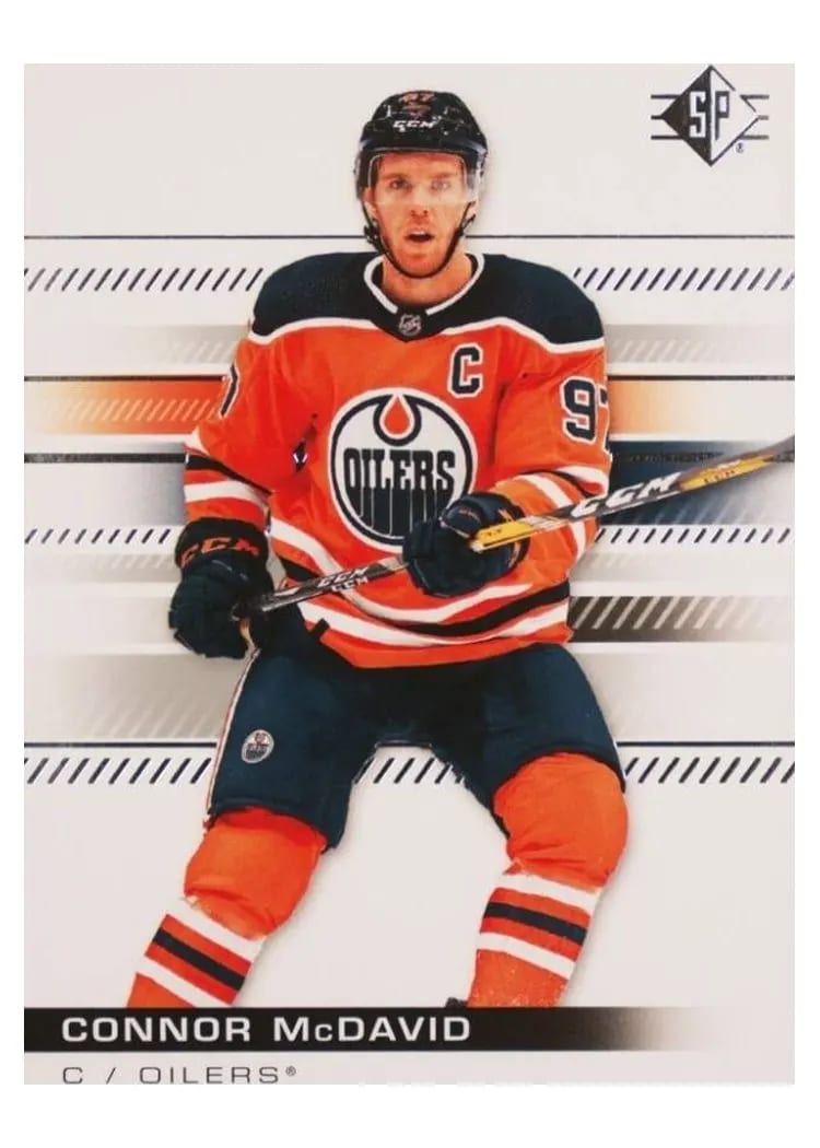 2019 SP Authentic Connor McDavid #19 card