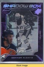 2020-21 SPx Shadow Box Connor McDavid #SB-33 card