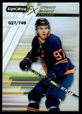 2020-21 Upper Deck Synergy Synergy FX Connor McDavid #FX-50 card