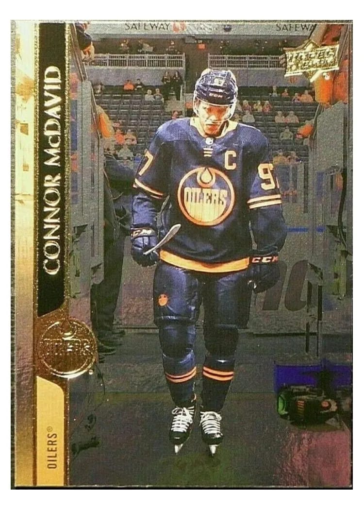 2020 Upper Deck Connor McDavid #73 card