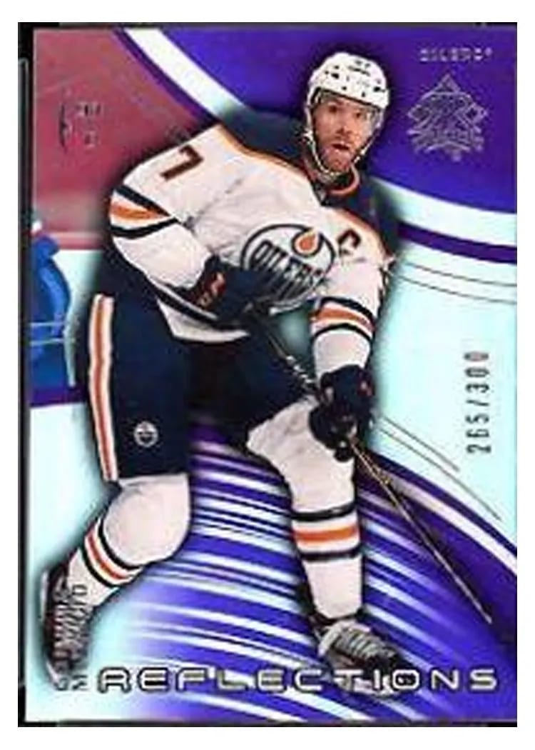 2020 Upper Deck Triple Dimensions Reflections Connor McDavid #17 card