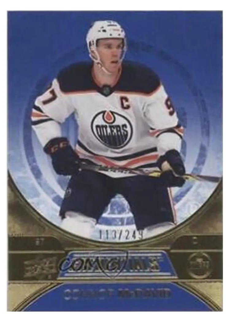 2021-22 Upper Deck Credentials Base Set Connor McDavid #1 card