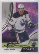 2021-22 Upper Deck Synergy Exceptional Stars Connor McDavid #ES-CM card