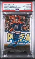 2021-22 Upper Deck The Cup Signature Renditions Connor McDavid #SR-CM card
