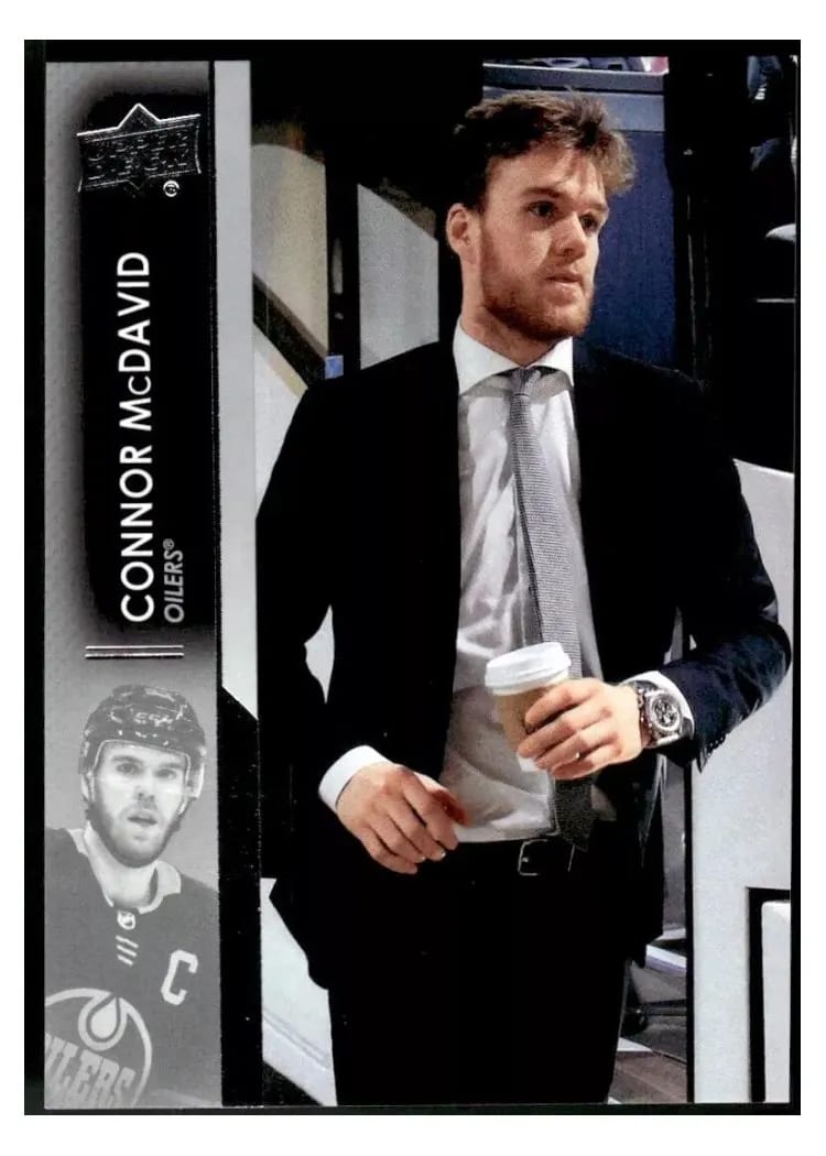 2021 Upper Deck Connor McDavid #73 card