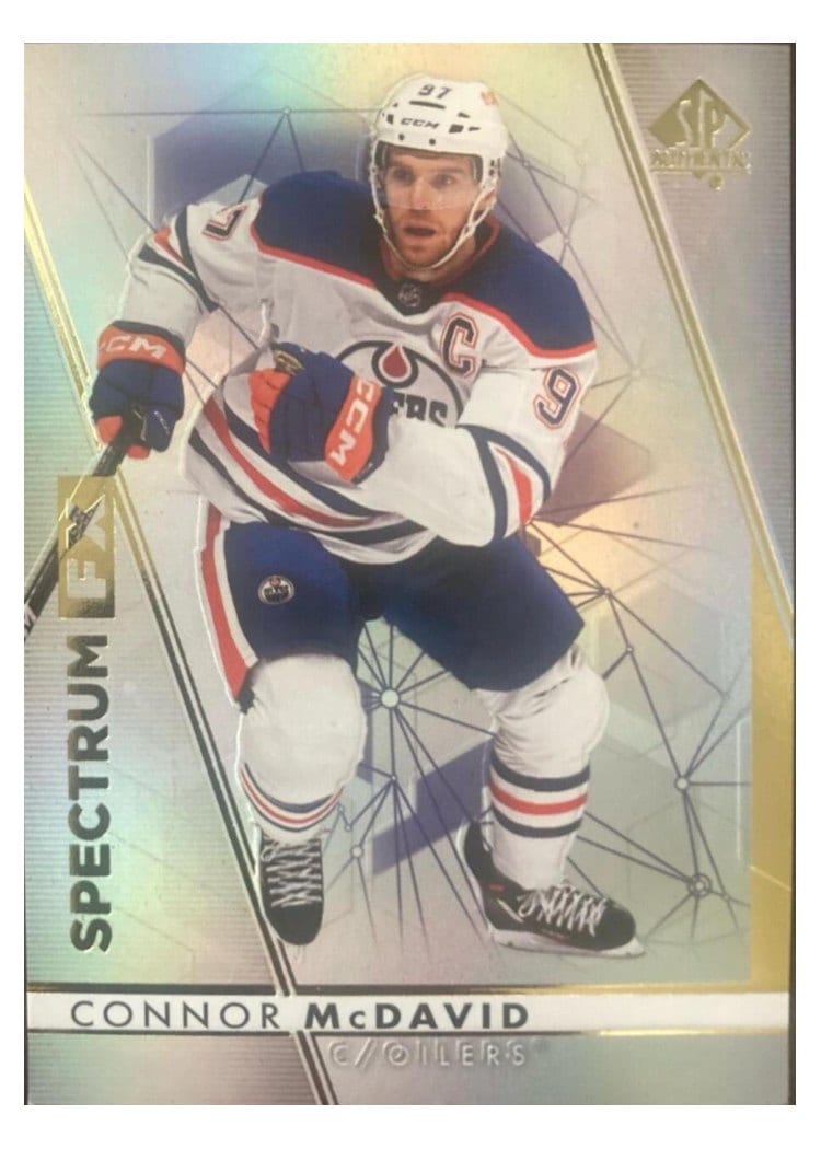 2022-23 SP Authentic Spectrum FX Connor McDavid #S-1 card