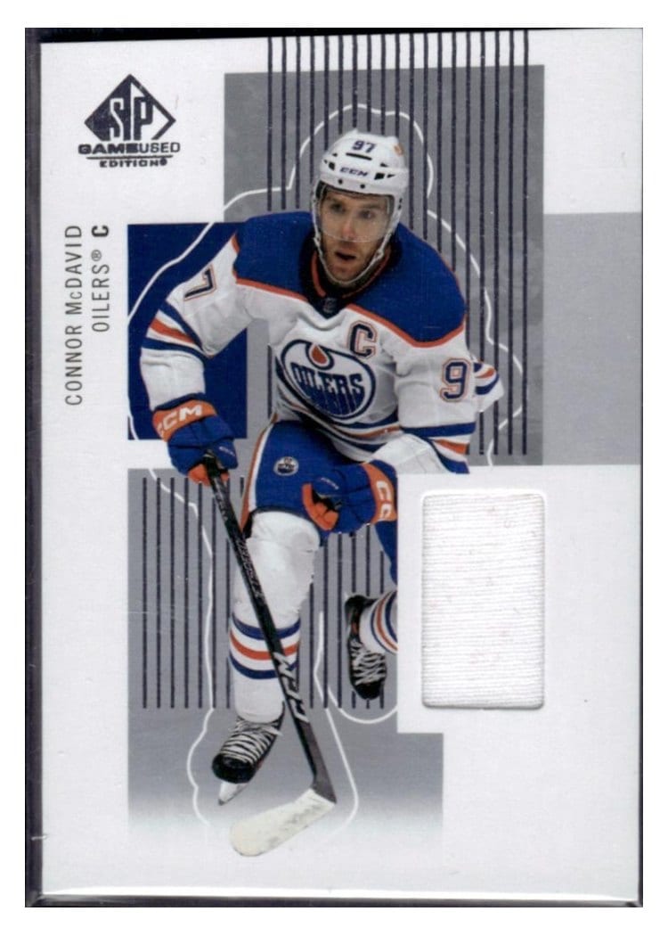 2022-23 SP Game Used Retro Renovations Jersey Connor McDavid #RR-CM card