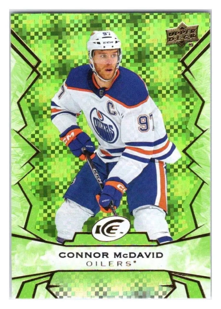 2022-23 Upper Deck Ice Base Set Connor McDavid #7 card