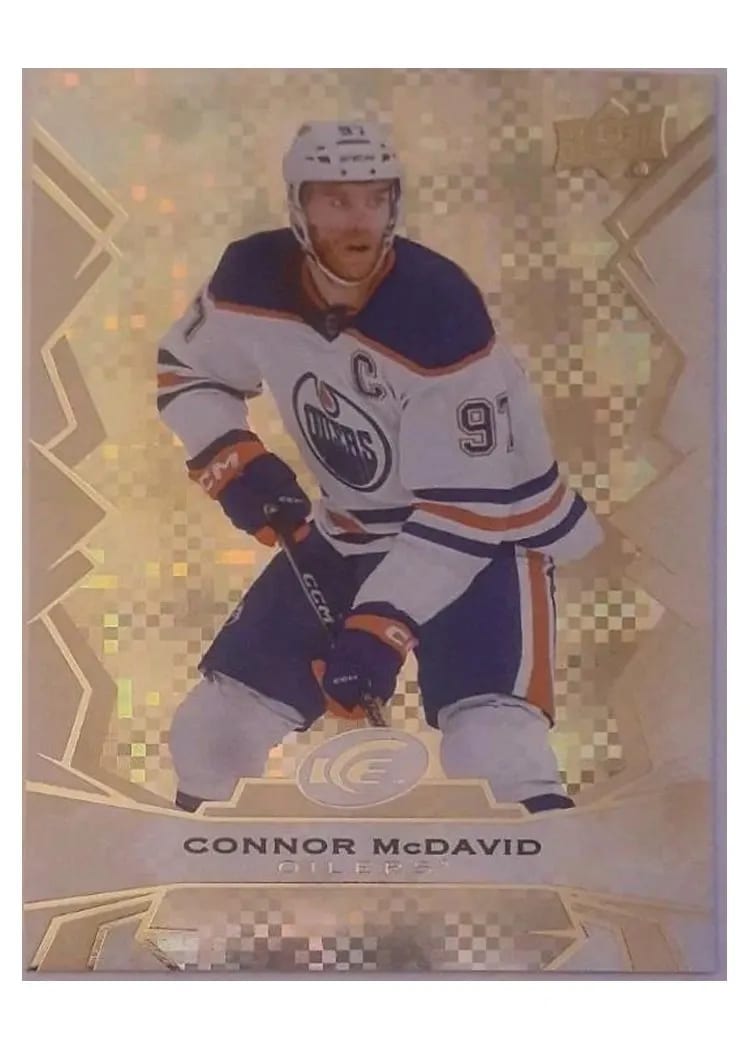 2022-23 Upper Deck Ice Base Set Connor McDavid #7 card