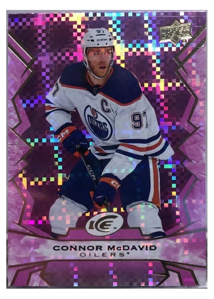 2022-23 Upper Deck Ice Base Set Connor McDavid #7 card