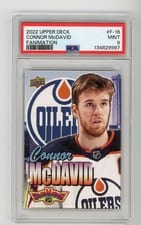 2022 Upper Deck Fanimation Connor McDavid #F-16 card