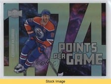 2024-25 Skybox Metal Universe Points Per Game Connor McDavid #PPG-3 card