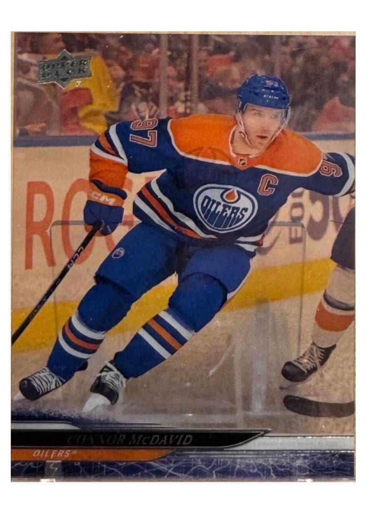 2024-25 Upper Deck Base Set Connor McDavid #74 card