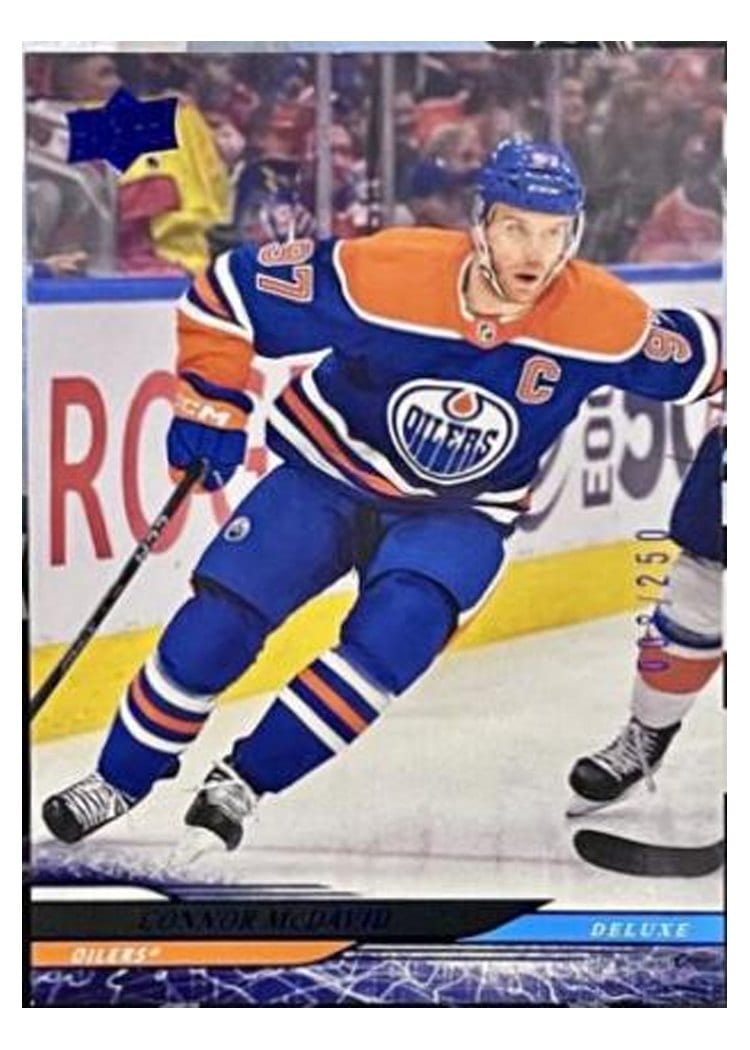 2024-25 Upper Deck Base Set Connor McDavid #74 card