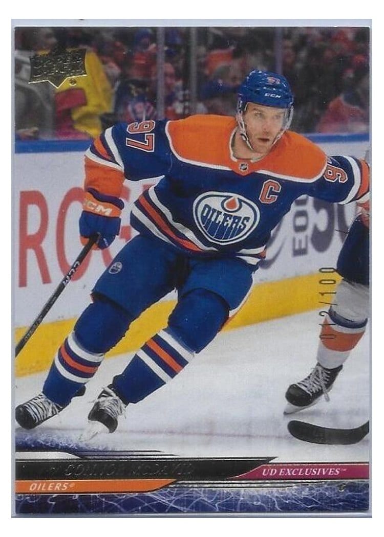 2024-25 Upper Deck Base Set Connor McDavid #74 card