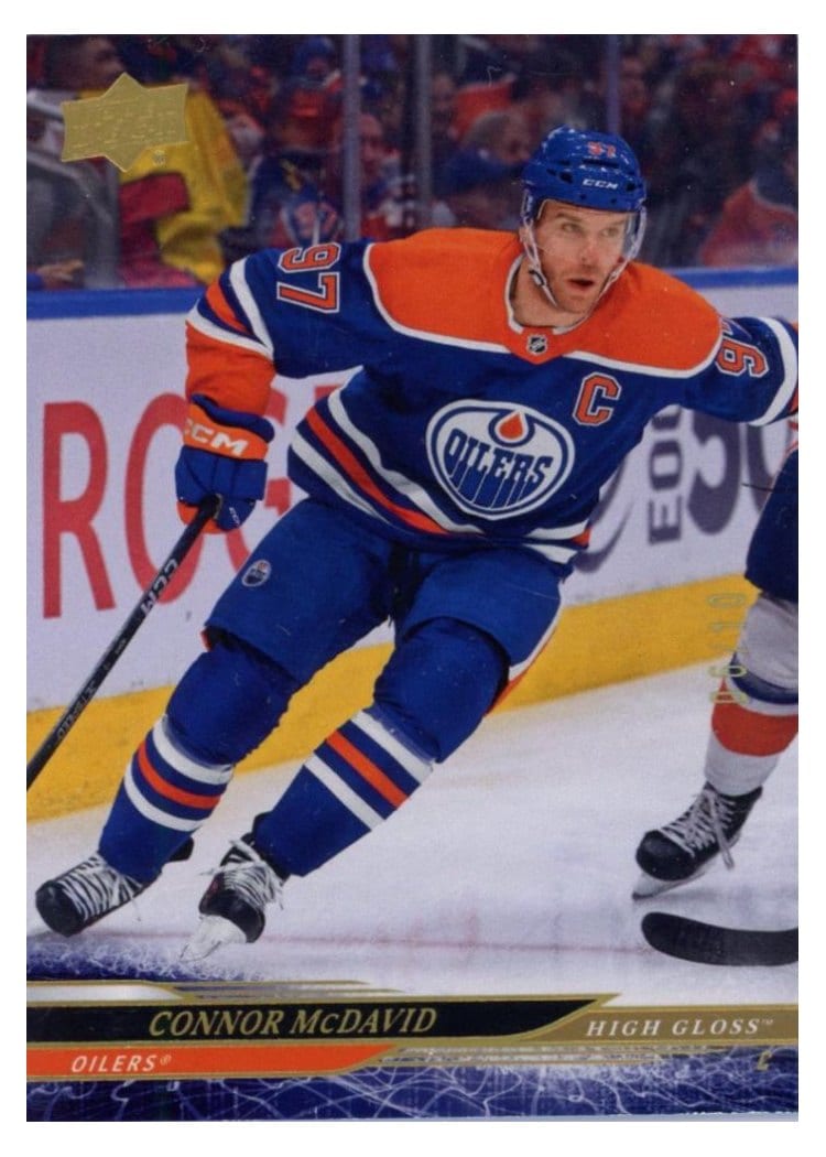 2024-25 Upper Deck Base Set Connor McDavid #74 card
