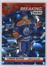 2024-25 Upper Deck Breaking News Connor McDavid #BN-25 card