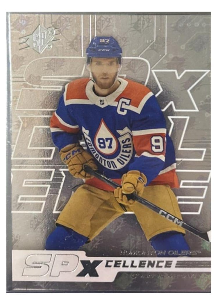 2025-26 SPx 2024 Update - SPxCellence Autos Parallel Connor McDavid #XC-MC