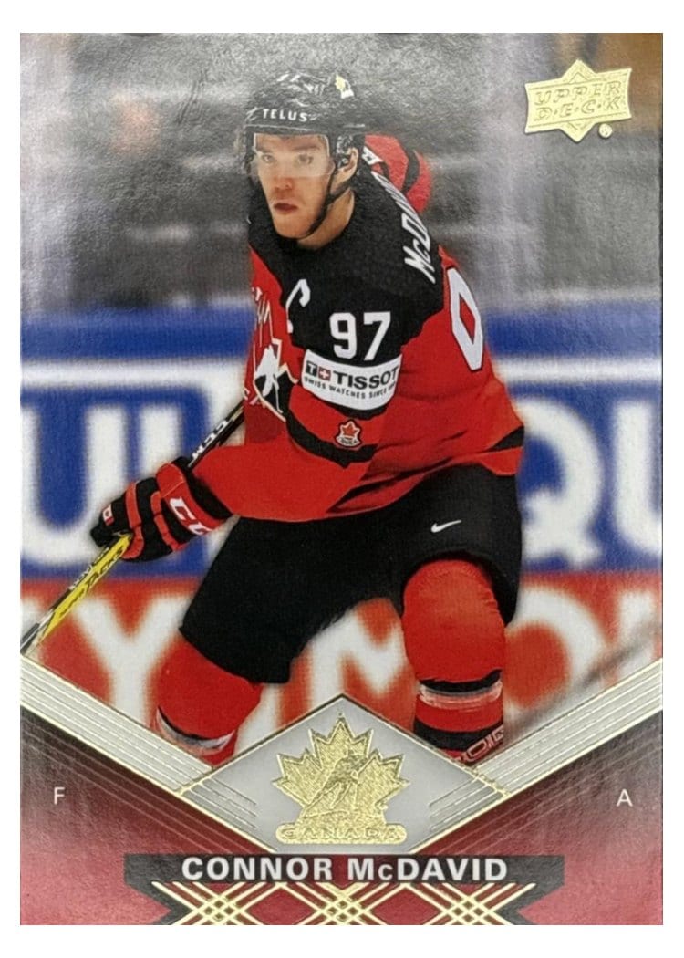 2025-26 Tim Hortons Team Canada Olympic Hockey Base Set Connor McDavid #3 card