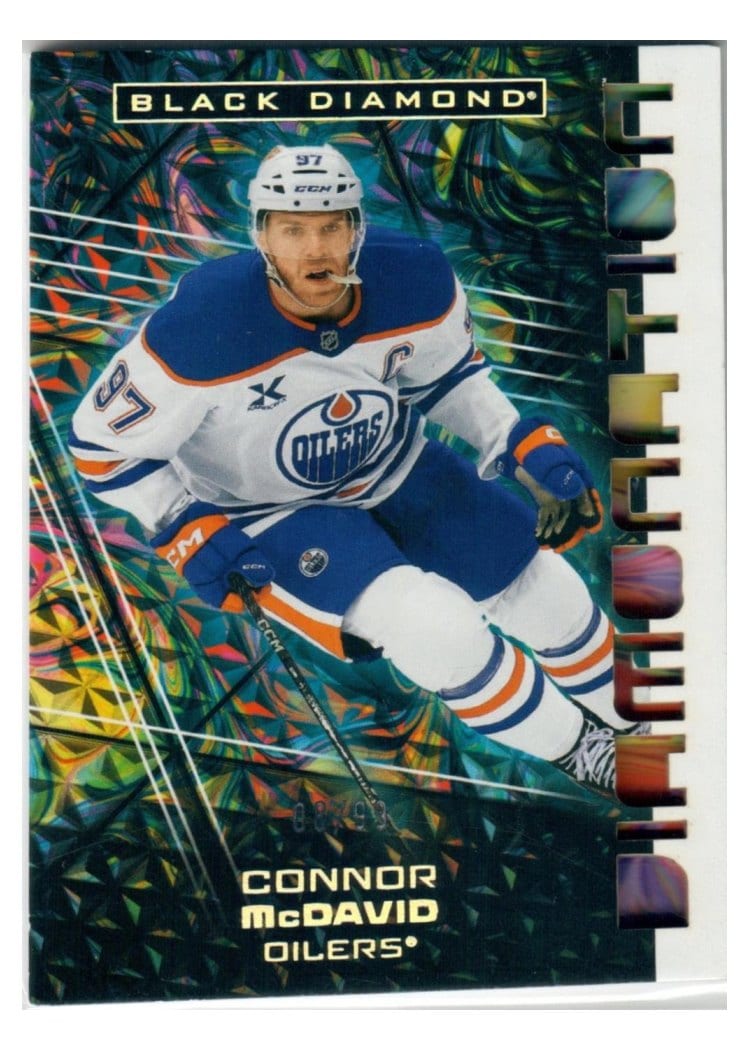2025-26 Upper Deck Black Diamond Diamonation Connor McDavid #DN-CM card