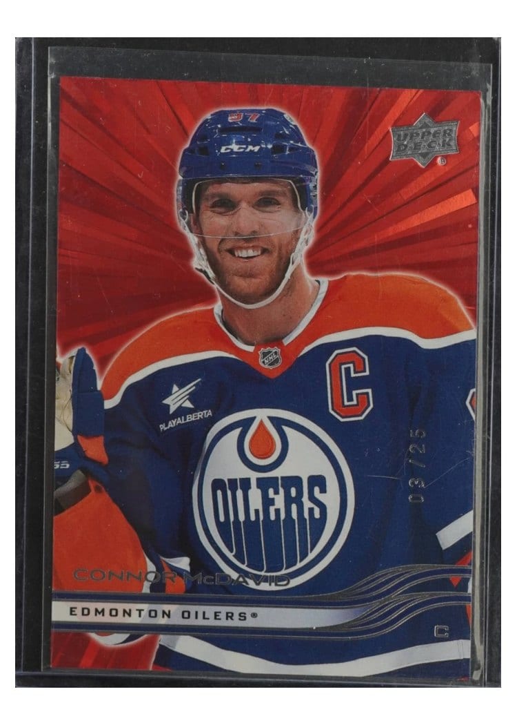 2025 Upper Deck Connor McDavid #63 card