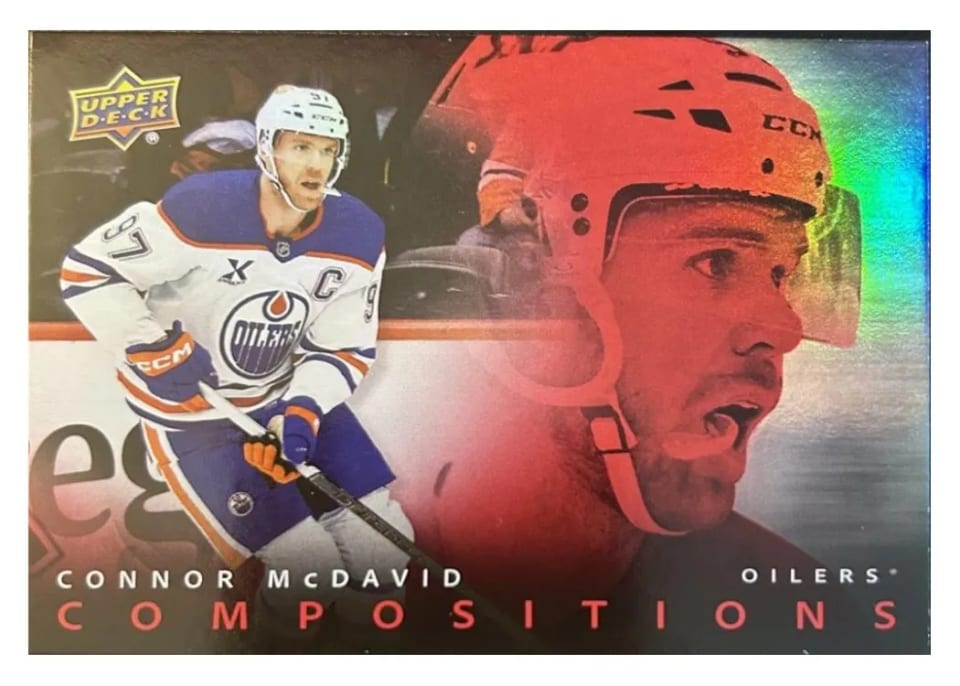 2025 Upper Deck Compositions Connor McDavid #CMP-5 card
